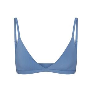 Skims Fits Everybody Triangle Bralette - New - Arctic Blue - Medium